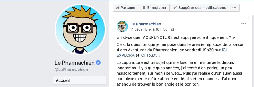 Acupuncture et Pharmachien